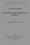 Questiones super perspectiva communi